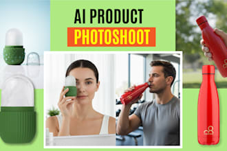 design and edit ai product photoshoot for amazon, shopify, and branding