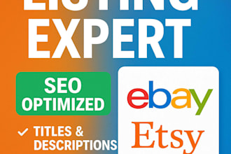 do ebay listing and etsy listing