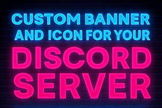 make aesthetic discord banners and icons