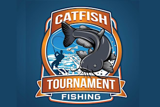 make farms craw fish seafood logo