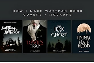 make a professional wattpad boo cover ebook wattpad book cover artwork