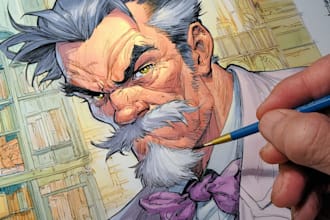 color your comic book