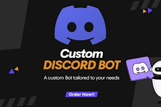 develop custom discord bot with node js and discord js