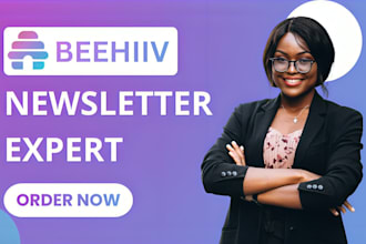 beehiiv newsletter design redesign beehiiv website design, ai newsletter