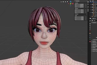 model rig port fix 3d model add 52 arkit blendshape iclone cc4 c4d maya blender