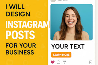 design instagram posts for your business