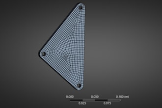 design mechanical parts with fea analysis and topology optimization