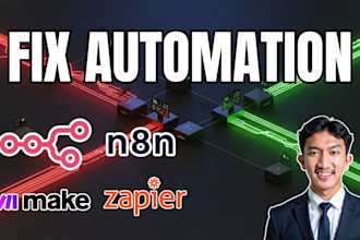 debug and fix your broken n8n, make, or zapier automation