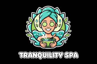 do mascot  massage therapy, skincare, physical logo t shirt