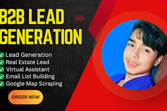 b2b lead research and prospect building service