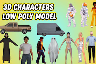 craft retro low poly ps1 game art props animations
