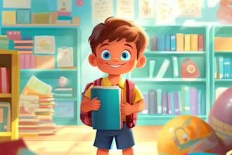 create children book children book illustration