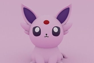 design cute toys,kawaii anime figures,miniatures,fluffy toys,vinyl design,render
