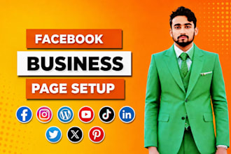 create and setup facebook business page