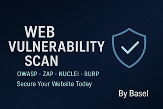 perform a professional web vulnerability scanning