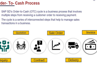 provide sap sd configuration, end to end process, support, training