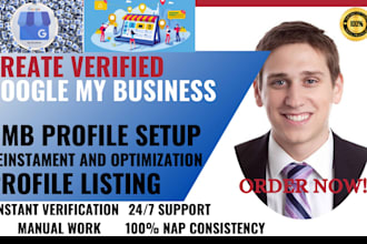 create verified google my business listing for your gmb profile instant setup