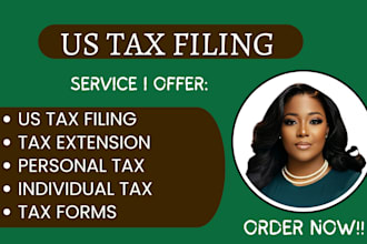 file and efile us tax, tax amendment, form 1040, 1120, 1065, 5472,4868 as cpa