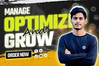 manage your social media with ad campaign and organic growth