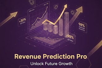 build sales and revenue prediction models for your business