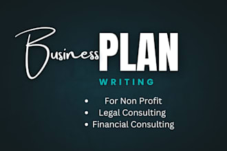 prepare a complete business plan