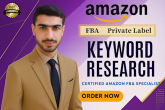 do amazon keyword research for PPC and listing SEO