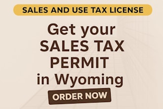 get seller permit, resale certificate in wyoming
