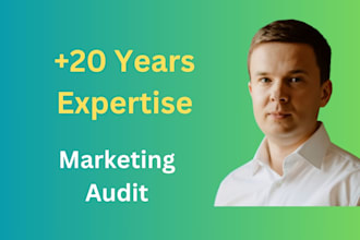 do a digital marketing audit website funnels ads analytics