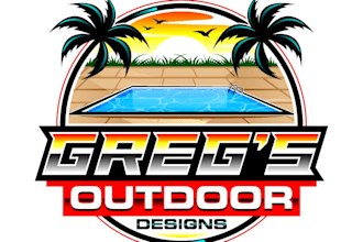 design unique pool logo