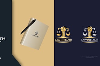 creation law firm logo design for you