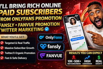 chatter grow subs onlyfans promotion twitter marketing fansly fanvue promotion