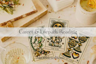 give you a career and life path tarot reading for clarity and direction