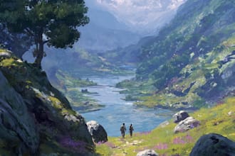 environment concept art landscape design