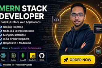 architect full stack mern web apps with frontend and backend development