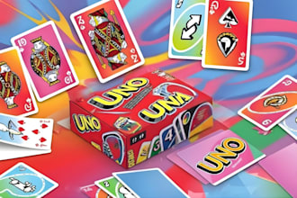 do card game design uno game board game art  tarot card game and party card