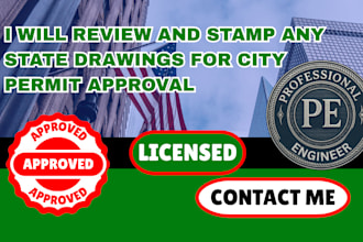 do pe stamp, engineering stamp, mep, architectural stamp as a licensed engineer