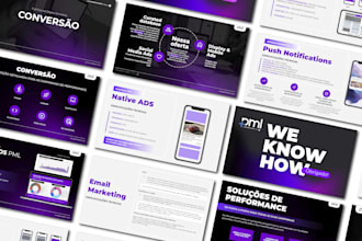 design powerpoint, google slides and pitch decks