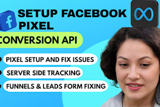 install and setup tracking tools, meta pixel events and conversion API