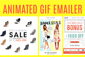 design animated gifs for your email