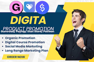 promote stan store, gumroad digital product, payhip ebook, beacons ai, patreon
