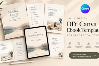 design DIY canva ebook templates for fast ebook design