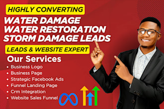 generate water damage restoration leads mold removal leads storm damage leads