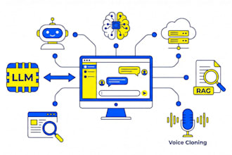 develop custom ai apps with rag systems and voice synthesis