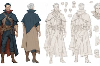 do dnd character art illustration commissions