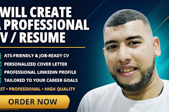 create a professional CV to get noticed by employers