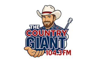 design big country giant radio station logo