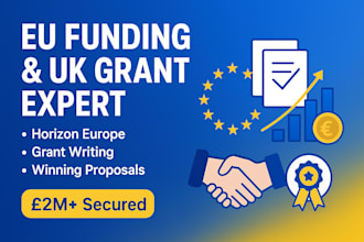 do UK grant proposal, eu funding, horizon application, grant writing