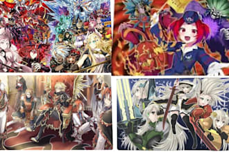 design premium custom playmat and board game design tcg and fantasy artwork