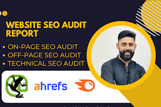 do technical seo audit, website audit report to fix errors