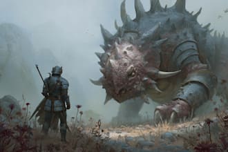 paint fantasy illustration and concept art